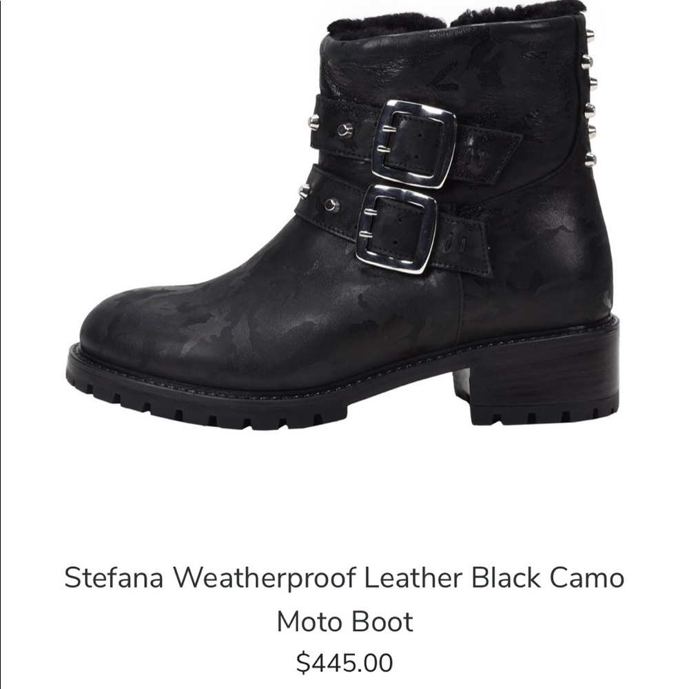 Ross & Snow Italian Stefana Leather Black Camo